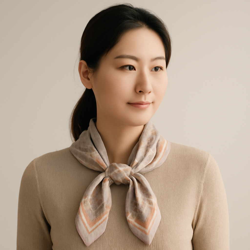 여성스카프 대표 이미지